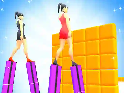 Juego Heels Run Race - Stack Rider en línea