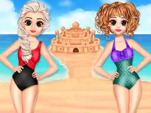 Juego Princess Summer Sand Castle en línea