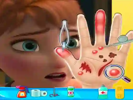 Juego Anna hand doctor en línea