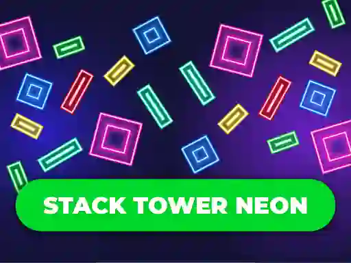 Juego Stack Tower Neon: Keep Blocks Balance en línea