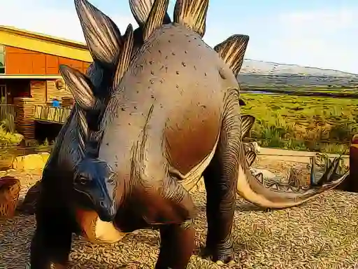 Juego Stegosaurus Dinosaur Jigsaw en línea