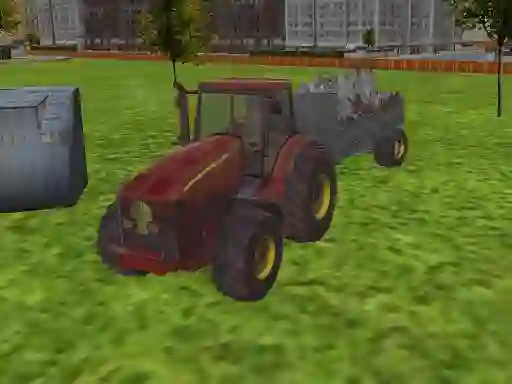 Juego 3D city tractor garbage sim en línea