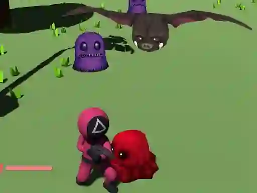 Juego Squid Warrior Adventure en línea
