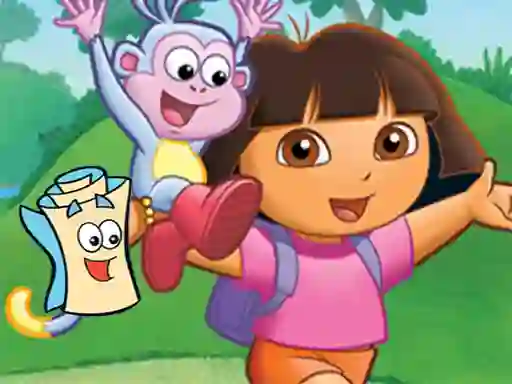 Juego Dora Find Hidden Map en línea