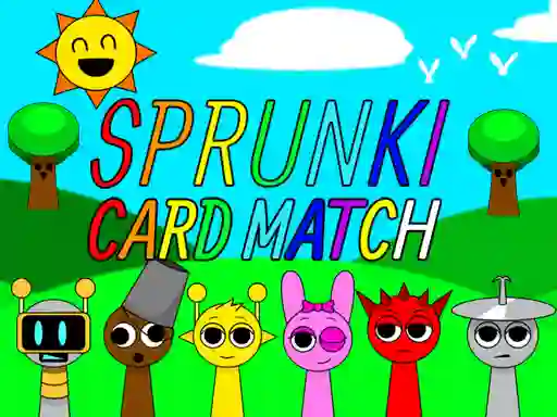 Juego Sprunki Card Match en línea