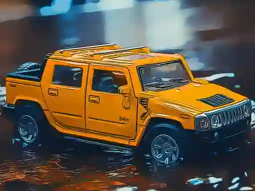 Juego Hummer Jeep Puzzle en línea