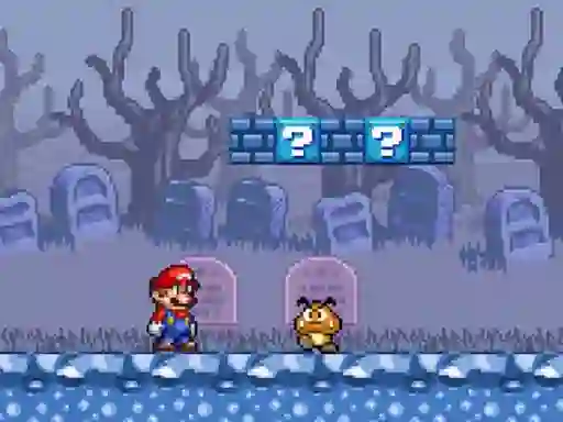 Juego Super Mario Bros Star Scramble 2 Ghost island en línea
