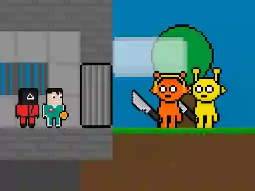 Juego Sprunki 456 Squid Cookie en línea