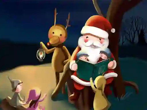 Juego Merry Christmas Puzzles en línea