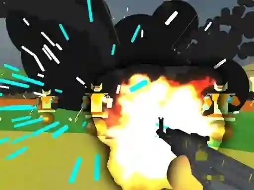 Juego Robot Base Shootout 3D en línea
