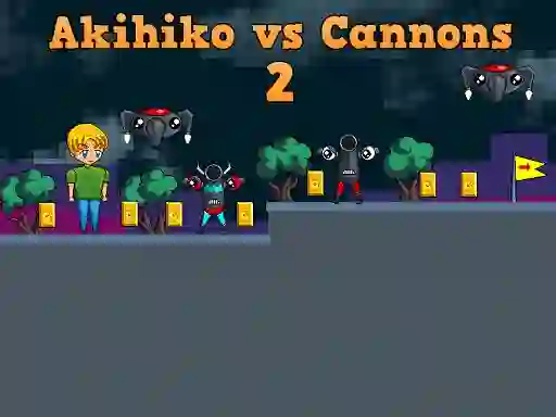 Juego Akihiko vs Cannons 2 en línea