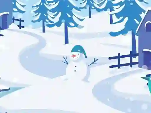 Juego Happy Snowman Hidden en línea