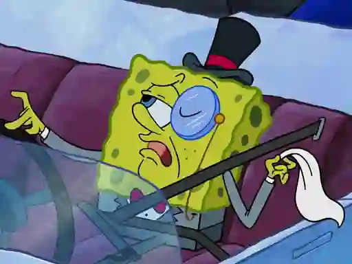 Juego Spongebob Driving Test Hidden en línea