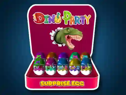 Juego Surprise Egg: Dino Party en línea