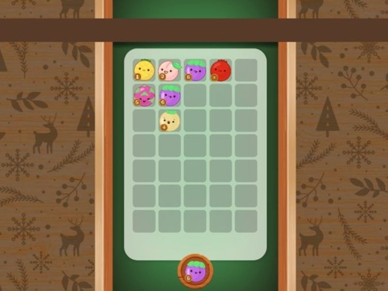 Juego Frutas de rompecabezas de dados en línea