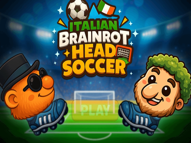 Juego Fútbol italiano Brainrot Head Soccer en línea