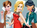 Juego Princesas Moda Moderna De la Universidad  en línea