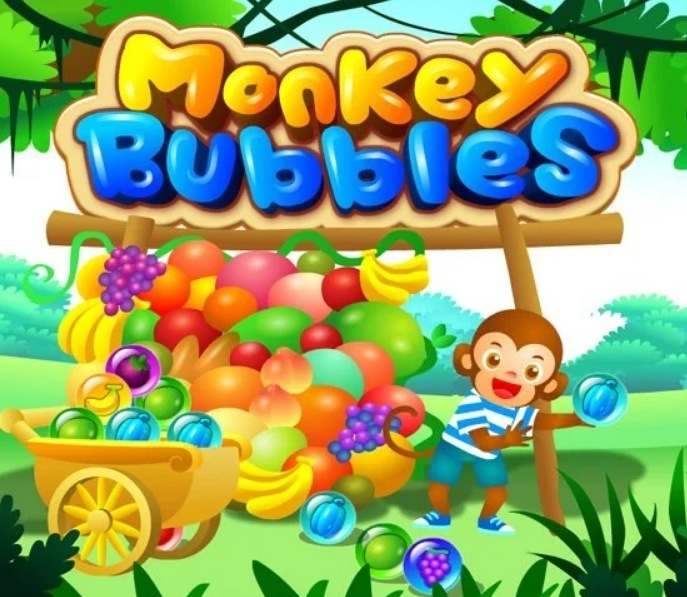 Juego Burbujas de mono  en línea