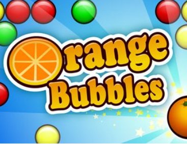 Juego Naranjas en burbujas  en línea