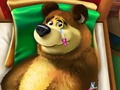 Juego Masha y la cirugía del oso  en línea