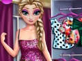 Juego Congelados Princesa Armario  en línea