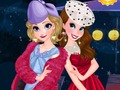 Juego Anna y Elsa Vestidos de cóctel  en línea