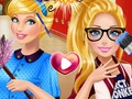 Juego La rivalidad de Cenicienta y Barbie  en línea