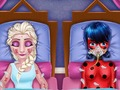 Juego Ladybug y los primeros auxilios de Elsa  en línea