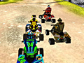 Juego Carreras de bicicletas quadrávesas 3D  en línea