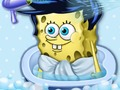 Juego Baño para bebés Bob Esponja  en línea