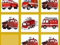 Juego Combinar camiones de bomberos  en línea