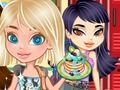 Juego Las niñas comen panqueques  en línea