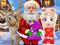 Juego Ahorre alces heridos de Santa y Navidad  en línea