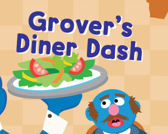 Juego 123 Sesame Street: Grover's Diner Dash en línea