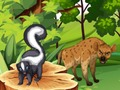 Juego Juego de memoria de cartas de animales  en línea
