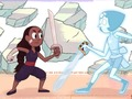 Juego Bailando con una espada  en línea