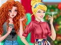 Juego Princesa esperando a Papá Noel  en línea