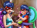 Juego Chica punteada Niño pequeño  en línea