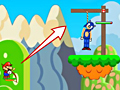 Juego Mario y una muñeca Sonic  en línea