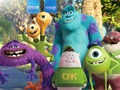 Juego Monsters University Tic-Tac-throw en línea