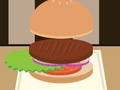 Juego Caída de hamburguesa  en línea