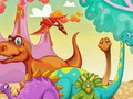 Juego Dinosaurios Mundo Hidden miniatura  en línea