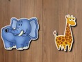 Juego Formas de animales  en línea