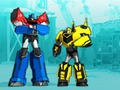 Juego Transformadores. Robots disfrazados: Super Mini Striker  en línea