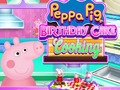 Juego Peppa Pig Birthday Pasting Cocina en línea