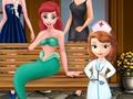 Juego Princesa Sofía: Clínica ocupada  en línea
