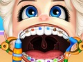 Juego La bebé Elsa lleva un aparato ortopédico  en línea