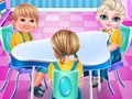 Juego Escuela congelada  en línea