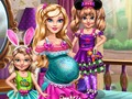 Juego Barbie con gemelos  en línea