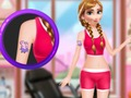 Juego Diseño del tatuaje de Peppa Pig  en línea